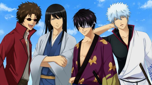 Gintama The Final Iconic Characters Group Wallpaper