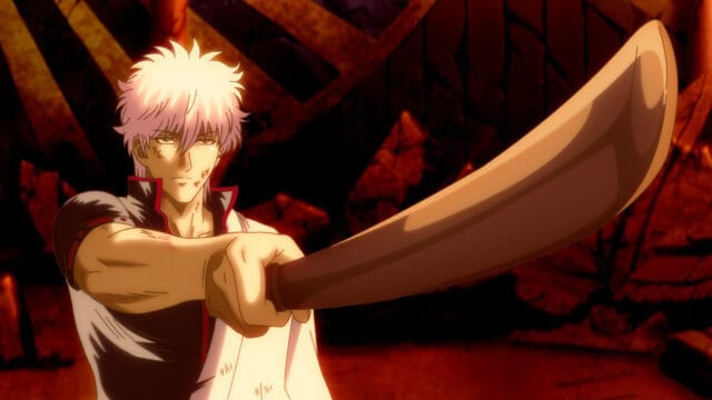 Gintama The Final Intense Sword Standoff Wallpaper