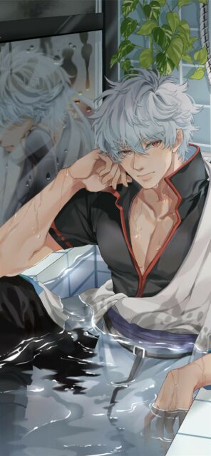 Gintama The Final Relaxing Bath Scene Wallpaper