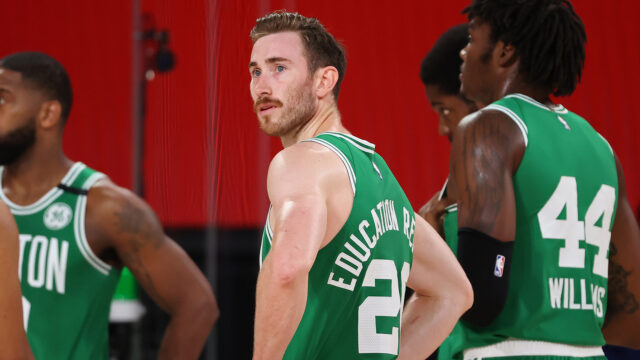 Gordon Hayward Boston Celtics Green Jersey Basketball Wallpaper 2023