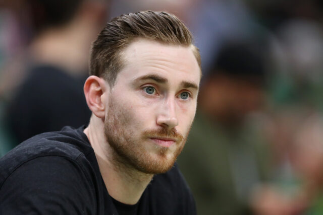 Gordon Hayward Close Up Portrait Sharp Focus Basketball Player Wallpapers