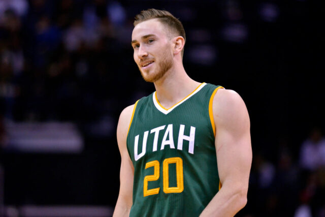Gordon Hayward Utah Jazz Jersey Number 20 NBA Player Wallpapers