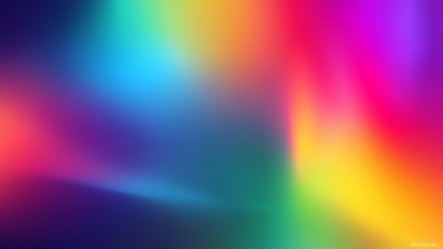 Gradient Desktop HD Wallpaper Free Download, Vibrant Rainbow Gradient With Dynamic Color Transitions, Perfect For Energizing Your Workspace