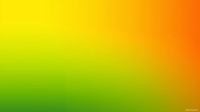 Gradient Wallpaper HD For Desktop, Bright Citrus Gradient With Zesty Yellows And Greens, Adding Vibrancy To Your Workspace