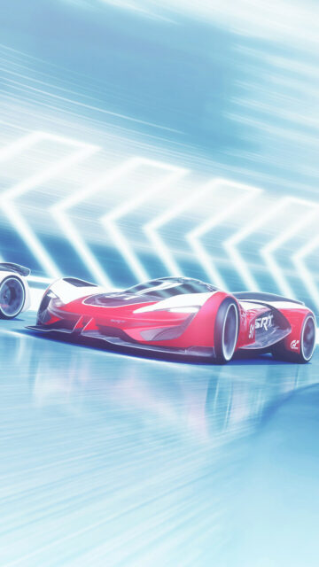 Gran Turismo 7 Futuristic Racing Car Wallpaper