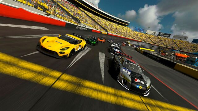 Gran Turismo 7 Racing Action Wallpaper In Stunning HD Quality