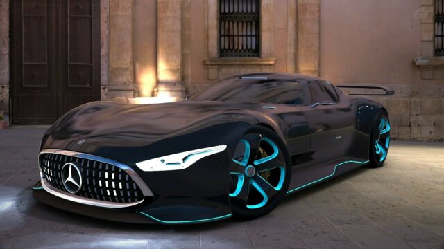 Gran Turismo 7 Stunning Futuristic Car Wallpaper