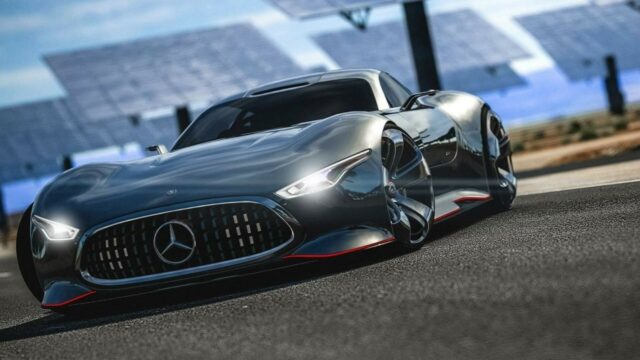 Gran Turismo 7 Wallpaper Sleek Sports Car On Scenic Road