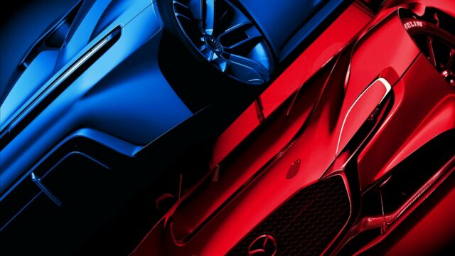 Gran Turismo 7 Wallpapers Vibrant Red And Blue Cars