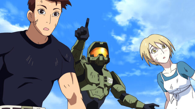 Halo Legends Characters In Action Wallpaper