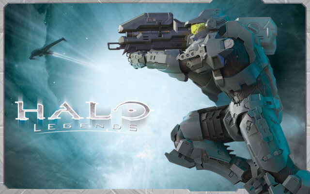 Halo Legends Wallpaper Futuristic Soldier In Action