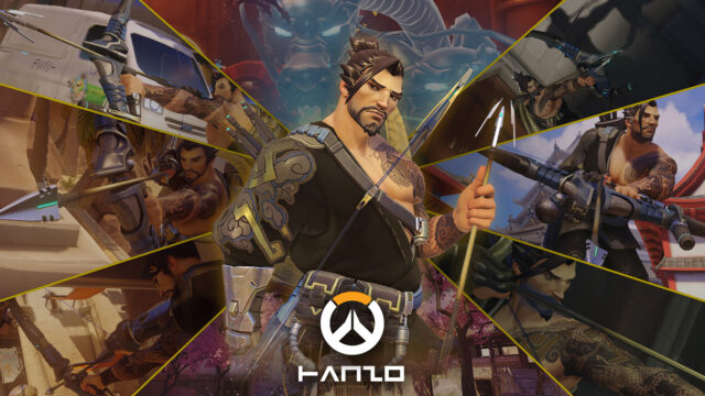 Hanzo Overwatch Character Action Poses Collage Exclusive Wallpapers