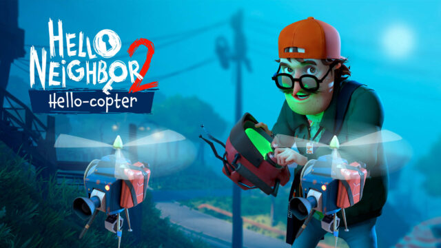 Hello Neighbor 2 Adventure In Hello Copter Scene Wallpaper