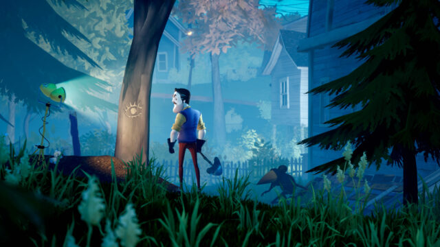 Hello Neighbor 2 Mysterious Backyard Encounter Scene