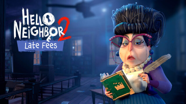 Hello Neighbor 2 Mysterious Librarian Scene Wallpaper