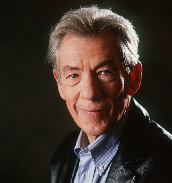Ian McKellen Close Up Portrait Wallpaper With Soft Lighting And Gentle Smile