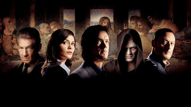 Ian McKellen And Cast From The Da Vinci Code Movie Wallpaper Background