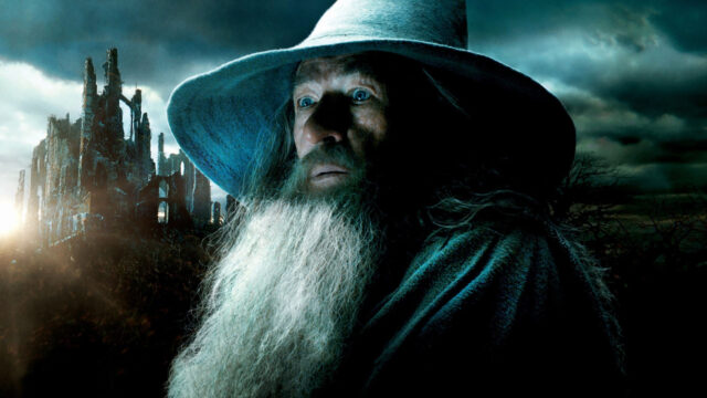 Ian Mckellen As Gandalf Character Epic Fantasy Wallpaper Background