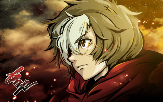 Ikoma Anime Character Profile With Glasses And Red Scarf Ikoma Wallpapers