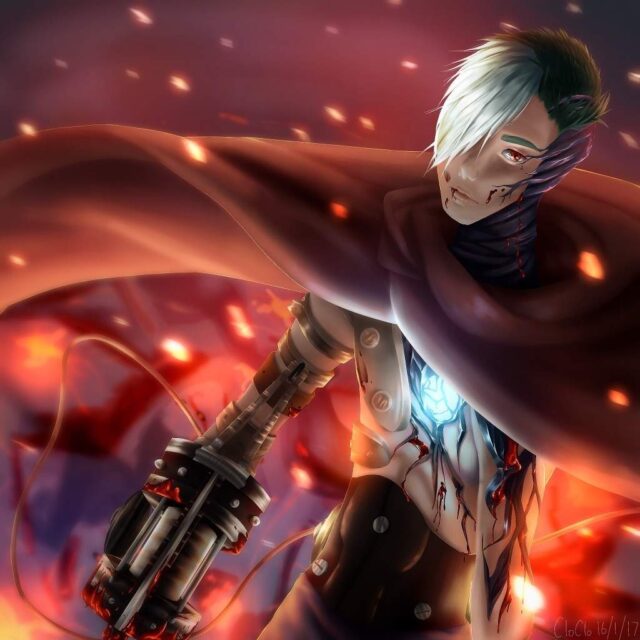 Ikoma Dark Cyborg Hero With Red Cape Ikoma Wallpapers High Quality