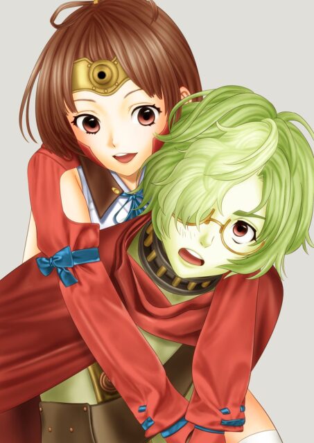 Ikoma Wallpapers Cute Anime Characters With Red And Green Outfits