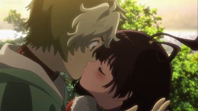 Ikoma And Girl Romantic Kiss Scene Anime Ikoma Wallpapers