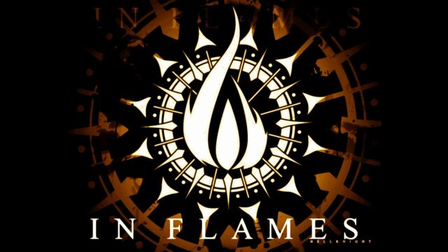 In Flames Band Iconic Wallpaper Design