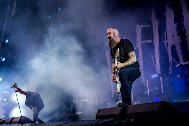 In Flames Live Performance Electric Atmosphere Wallpaper