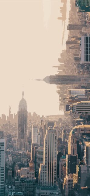 Inception Cityscape Illusion Wallpaper