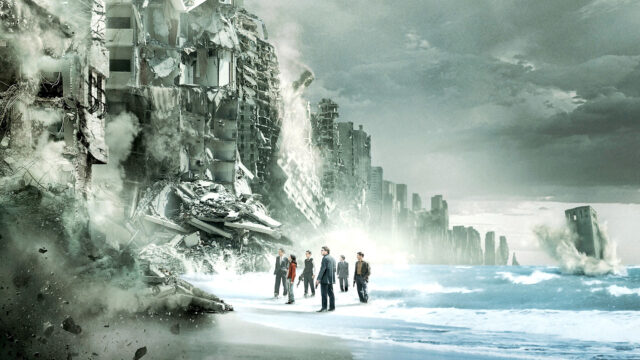 Inception Dreamworld Surreal Cityscape Wallpaper