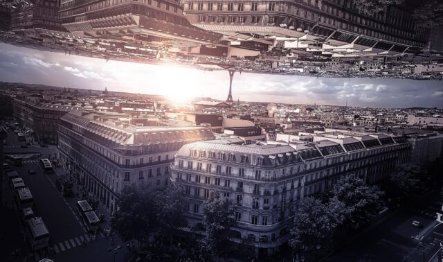 Inception Inspired Surreal Cityscape Wallpaper