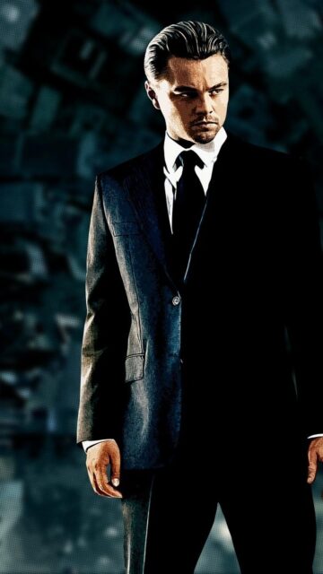 Inception Movie Wallpaper Elegant Suit Poster Design