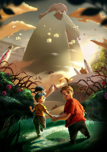 It Takes Two Wallpaper Featuring Cody And May Exploring Mysterious World