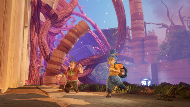 It Takes Two Wallpaper Featuring Cody And May In Magical Garden Adventure