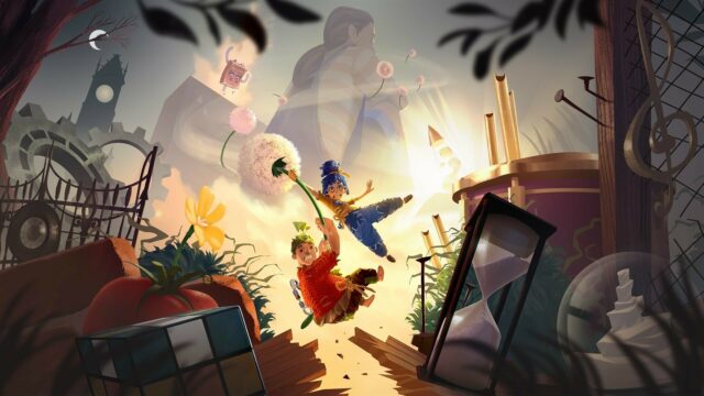 It Takes Two Wallpapers Featuring Cody And May In A Magical Puzzle Adventure Scene