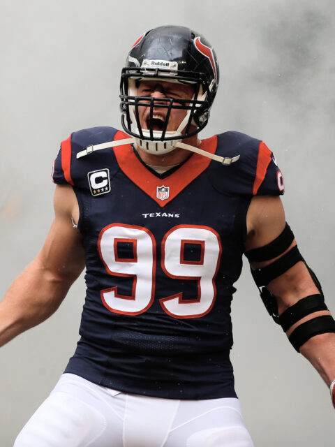 JJ Watt Intense Game Face NFL Wallpaper