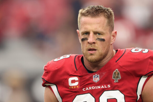JJ Watt NFL Player In Arizona Cardinals Uniform Wallpaper