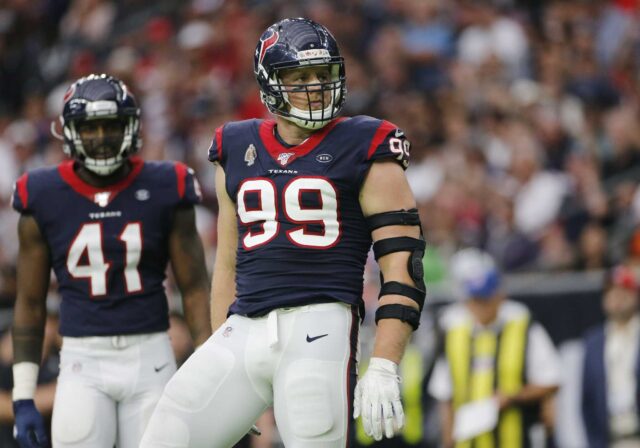 JJ Watt In Action NFL Wallpaper For Sports Enthusiasts