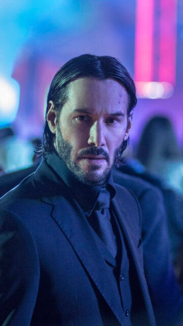 John Wick Chapter 2 Intense Portrait Wallpaper