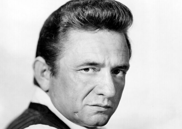Johnny Cash Classic Portrait Wallpaper For Fans