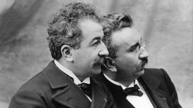 Lumiere Brothers Iconic Photography Wallpaper