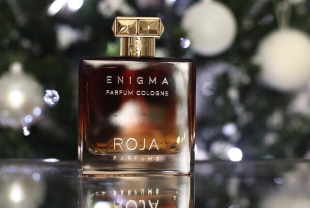 Luxurious Roja Dove Enigma Fragrance Bottle Display