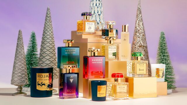 Luxurious Roja Dove Fragrance Collection Display