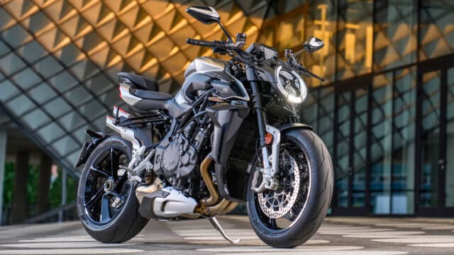 MV Agusta Brutale 1000 In Silver Stunning Motorcycle Wallpaper Urban Background