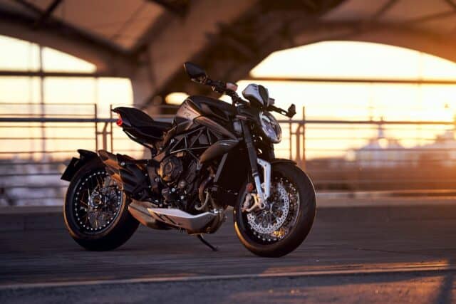 MV Agusta Brutale 1000 Motorcycle Stunning Sunset Wallpaper Background