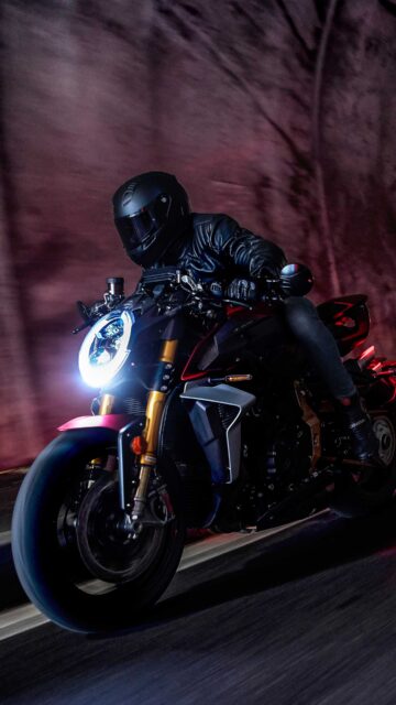 MV Agusta Brutale 1000 Night Ride High Performance Motorcycle Wallpaper