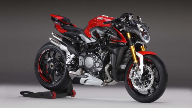 MV Agusta Brutale 1000 Red Sports Motorcycle High Resolution Wallpaper