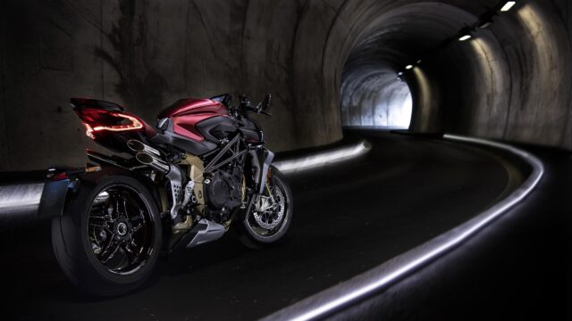 MV Agusta Brutale 1000 in Dark Tunnel Stunning Motorcycle Wallpaper