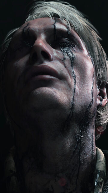 Mads Mikkelsen Cinematic Close Up Wallpaper