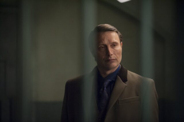Mads Mikkelsen In Thoughtful Moment Wallpaper